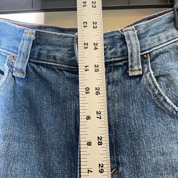 BDG Urban Outfitters Logan Buckle Baggy Barrel Denim Jeans Womens Sz 28W 28x31 - Picture 10 of 16